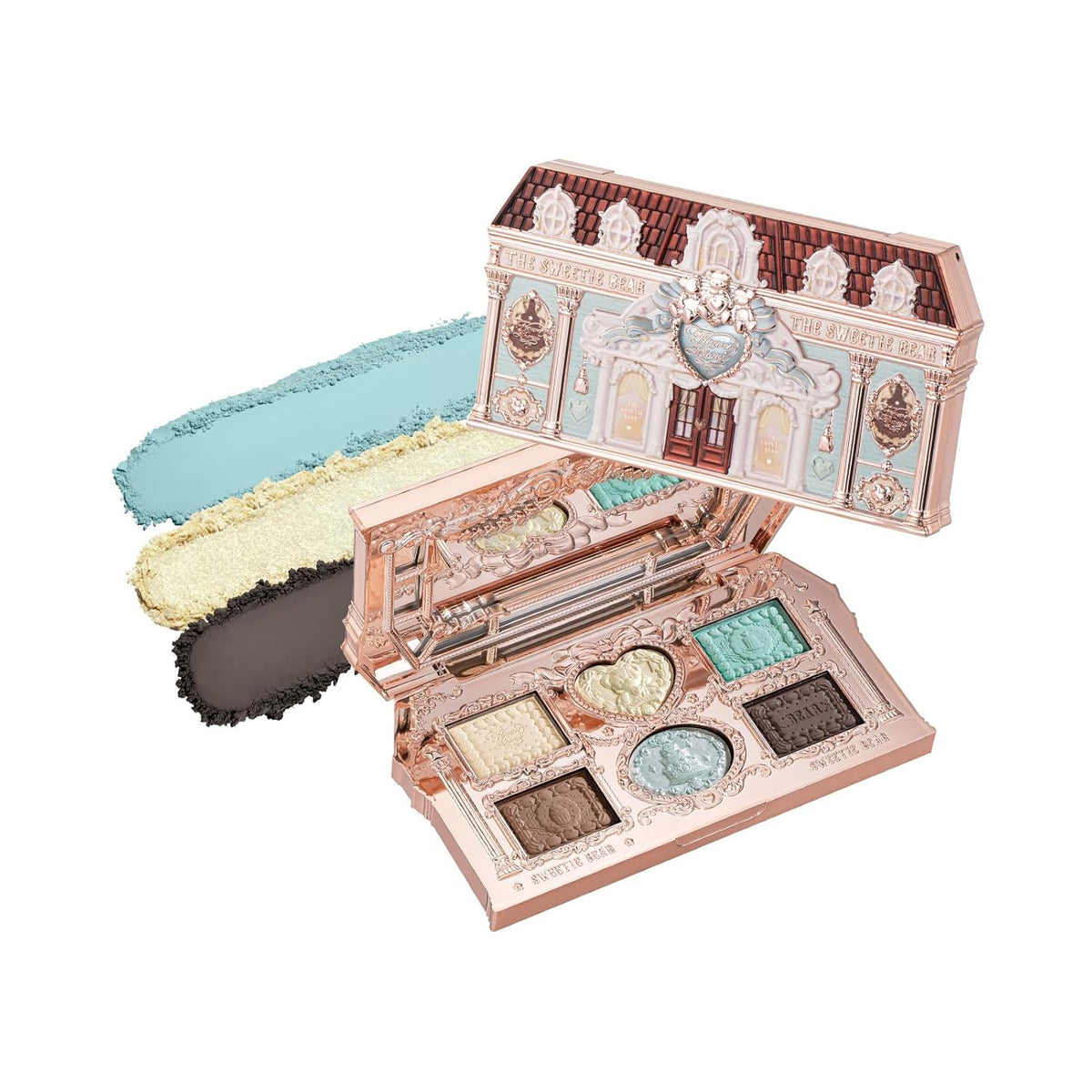 Flower Knows The Sweetie Bear Collection 6-Color Makeup Palette