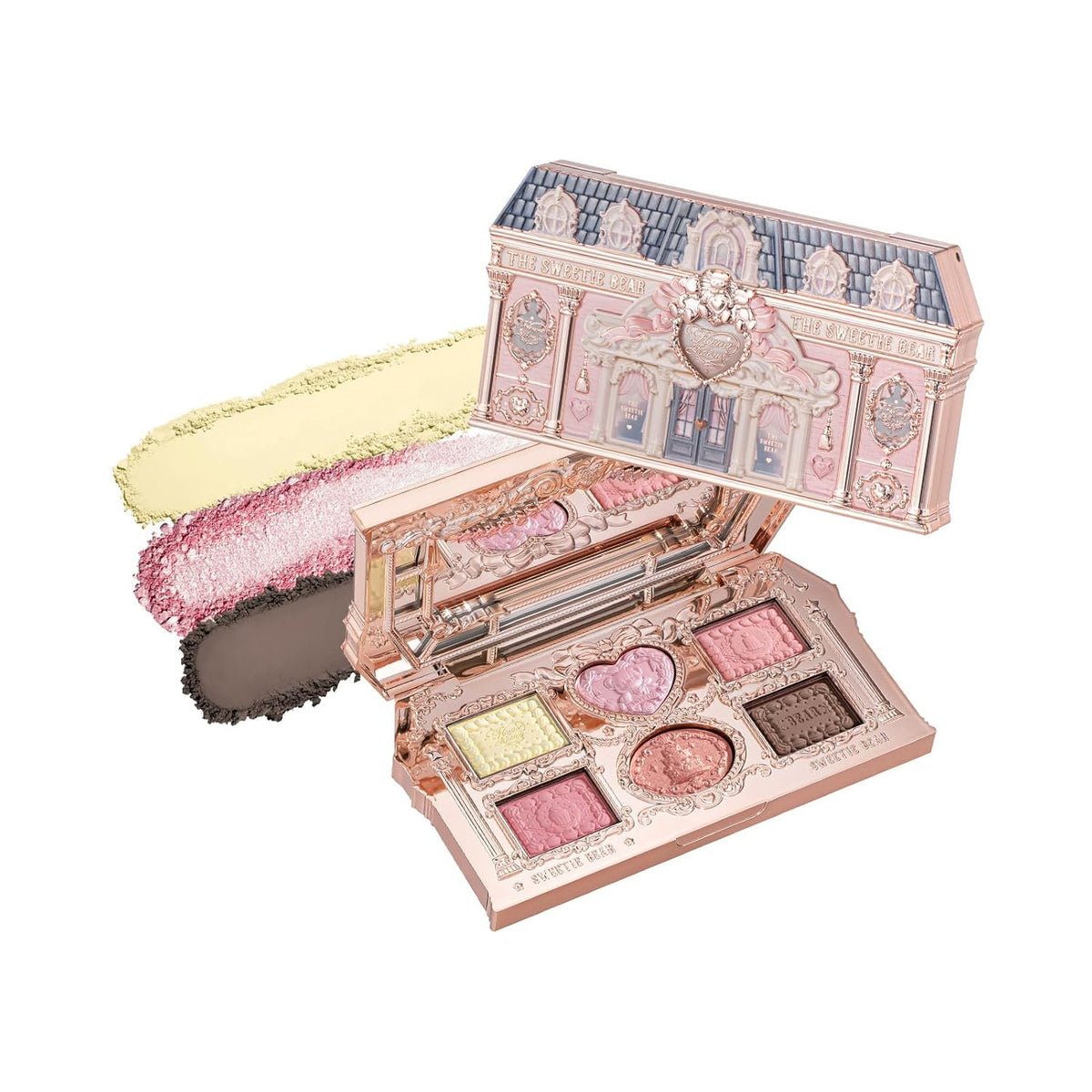 Flower Knows The Sweetie Bear Collection 6-Color Makeup Palette