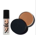 Saie Sun Stack - Sunglow Superglowy Gel and Cream Bronzer - Medium Bronze