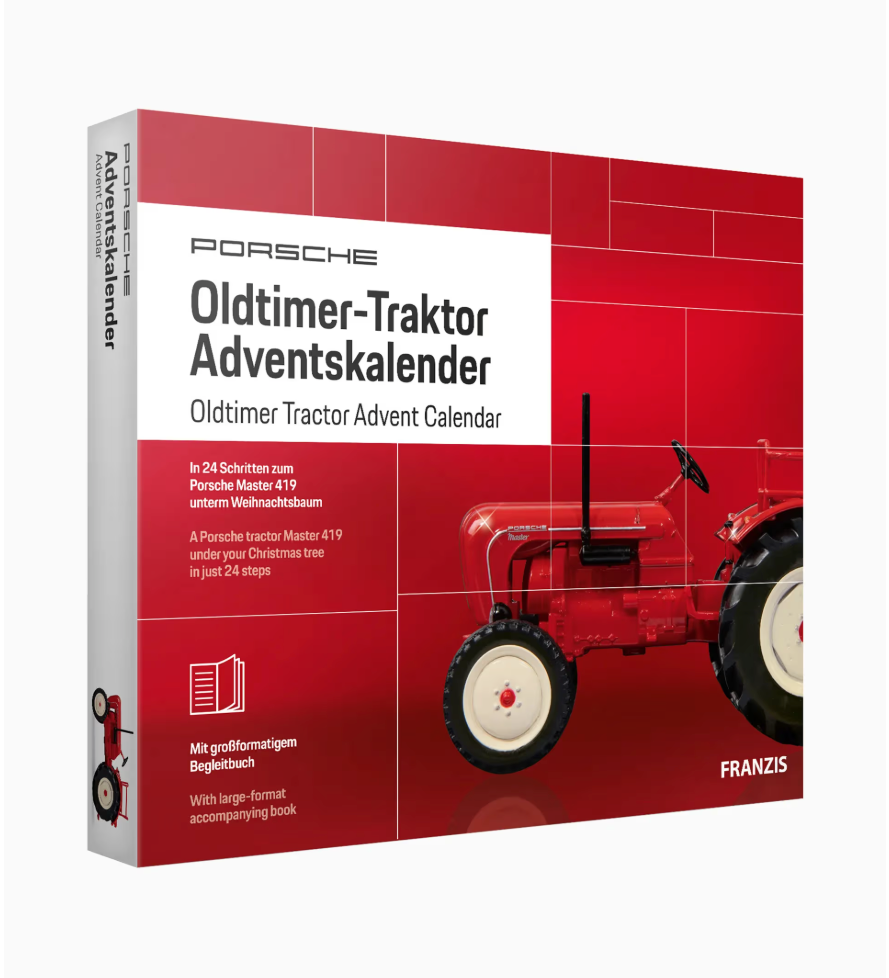 Porsche Oldtimer Tractor advent calendar