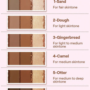 Sheglam Trio Hero Face Palette