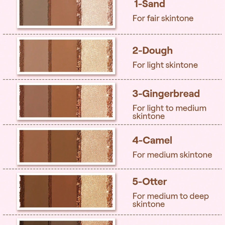 Sheglam Trio Hero Face Palette
