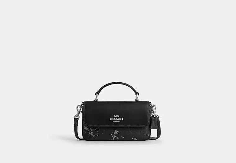 Coach Mini Josie Top Handle Bag With Star Print