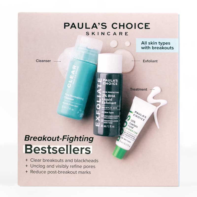 Paula's Choice Breakout-Fighting Bestseller Kit