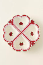 Anthropologie The Bistro Tile Stoneware Muffin Pan: Valentine's Edition