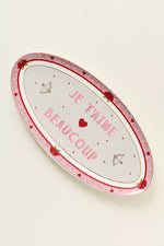 Anthropologie The Bistro Tile Stoneware Platter: Valentine's Day Edition