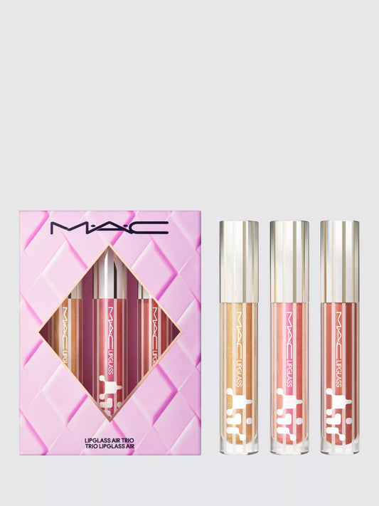 MAC Cosmetics Holiday Gloss Enthusiast Lipglass Air Trio