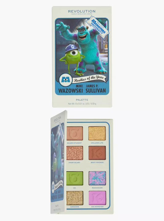 Revolution Monsters University Card Palette Mike & Sulley Scare