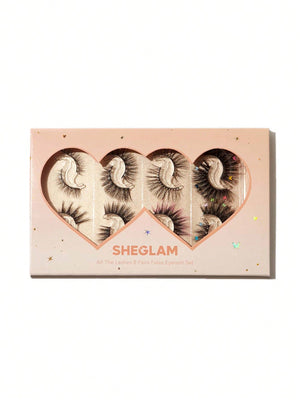 Sheglam All The Lashes 8 Pairs False Eyelash Set
