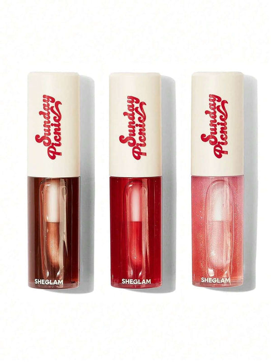 Sheglam Sunday Picnic Layer Cake Lip Oil Set