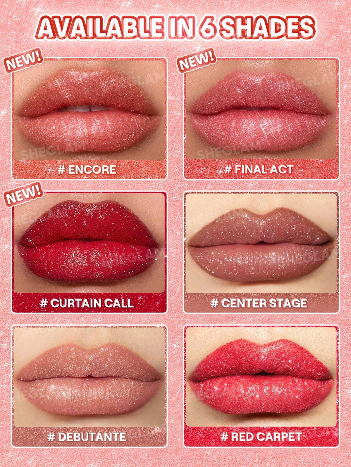 Sheglam Lip Dazzler Glitter Kit