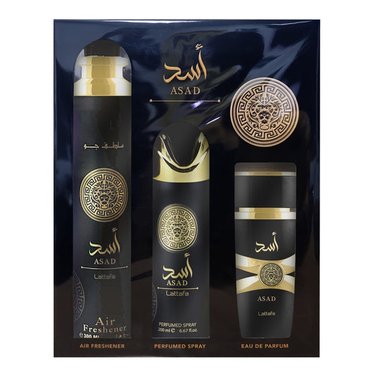 Lattafa Asad Gift Set