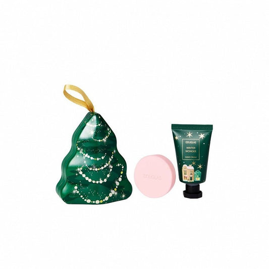 DOUGLAS Seasonal Tin Mini Hand Care Tree Кrem