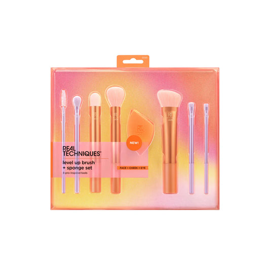 Real Techniques Level up Brush and Sponge Set