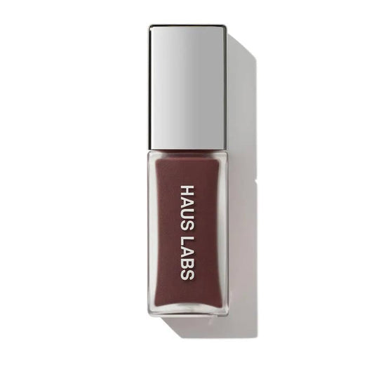 HAUS Labs PhD Hybrid Lip Glaze Plumping Gloss Cocoa