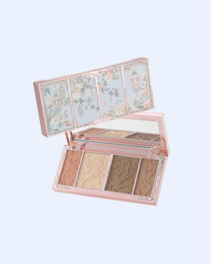 Flower Knows Butterfly Cloud Collar Highlight & Contour Palette