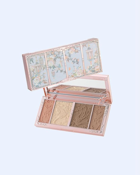 Flower Knows Butterfly Cloud Collar Highlight & Contour Palette