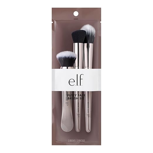 Elf Putty Tools Trio, Three Face Makeup Brushes