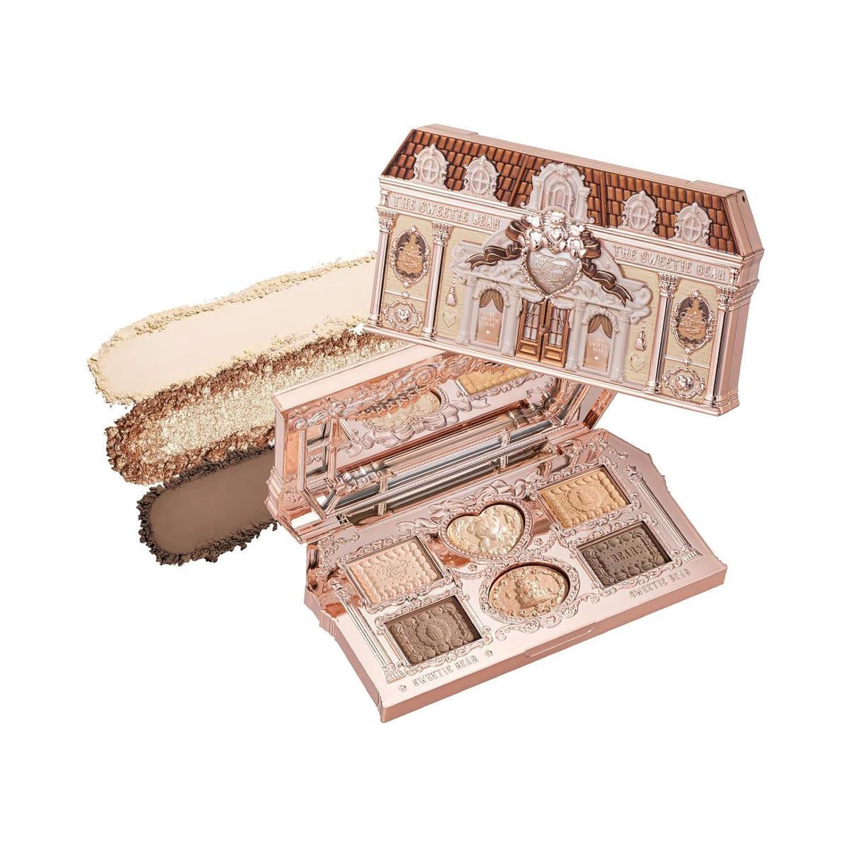 Flower Knows The Sweetie Bear Collection 6-Color Makeup Palette