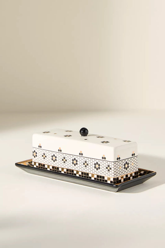 Anthropologie Bistro Fliesen Butterdose