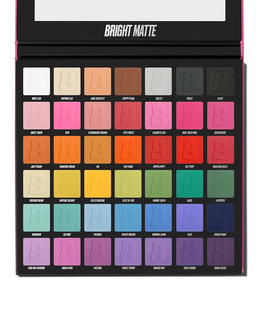BY BEAUTY BAY BRIGHT MATTE 42 COLOUR PALETTE