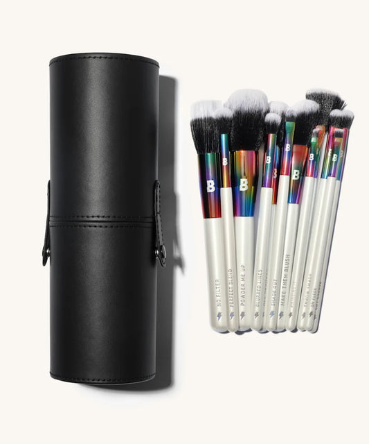 By BEAUTY BAY Prism 12 Piece Travel Brush Set With Holder
