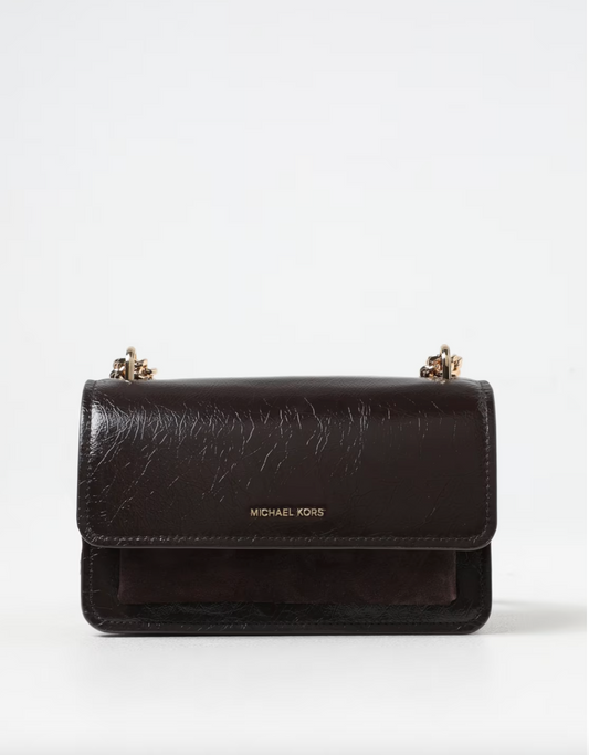 Michael Kors Claire leather shoulder bag