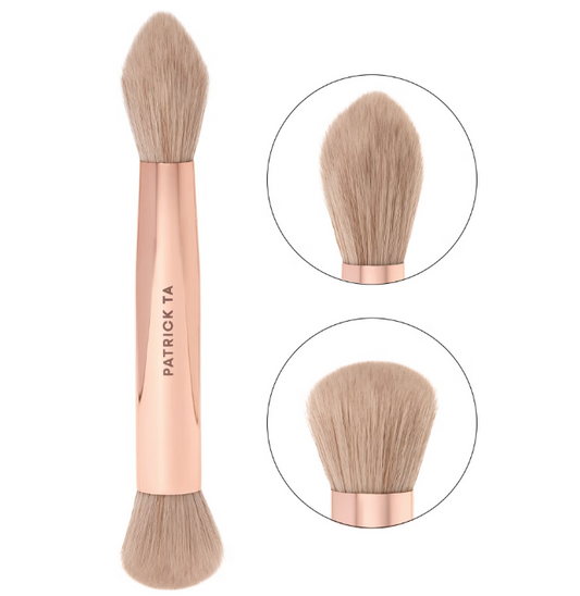 PATRICK TA Major Skin Dual-Ended Complexion Brush