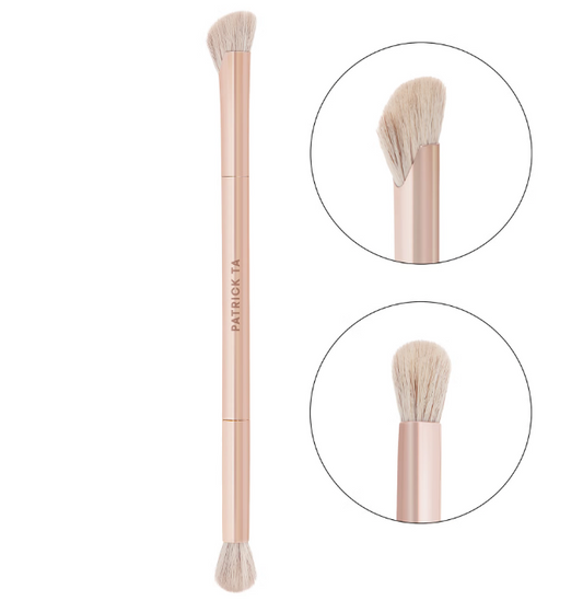 PATRICK TA Dual-Ended Precision Sculpting Brush