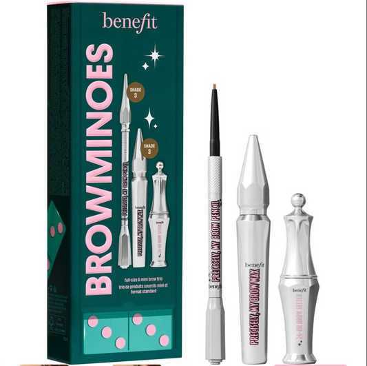 Benefit BROWminoes 3 Eyebrow Makeup 3-piece Gift Set