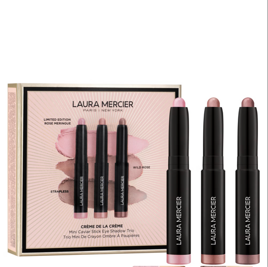 Laura Mercier - Crème de la Crème Mini Caviar Stick Eyeshadow Trio