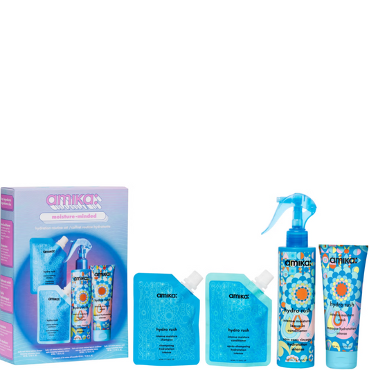 Amika moisture-minded hydration routine set