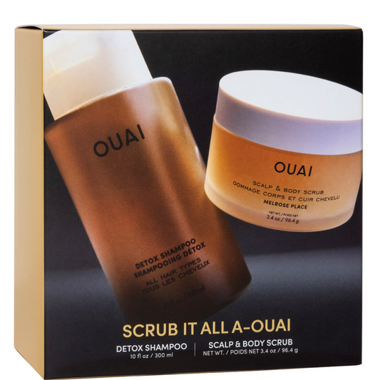 OUAI Scrub It All A-OUAI Holiday Kit 2025
