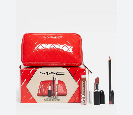 MAC Cosmetics Holiday Trending Tomorrow Lip Trio Nude