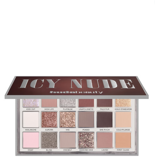 Huda Beauty Icy Nude Eyeshadow Palette