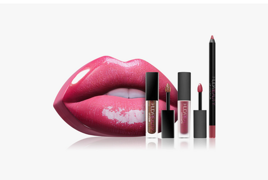 Huda Beauty Contour & Strobe Lip Set