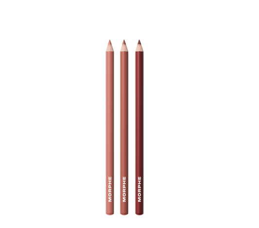 Morphe Holiday 2025 Misbehaved Signature Lip Pencil Trio