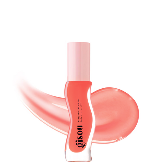 Gisou Honey Infused Lip Oil Bee-llini Peach