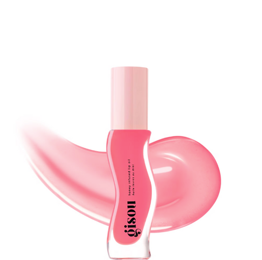 Gisou Honey Infused Lip Oil Raspberry Swirl