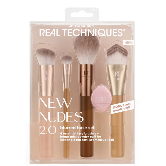 Real Techniques New Nudes 2.0 Blurred Base Kit