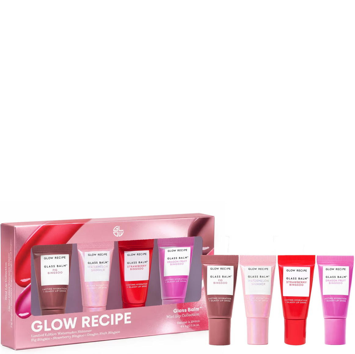 Glow Recipe Glass Balm Mini Lip Collection Gift Set