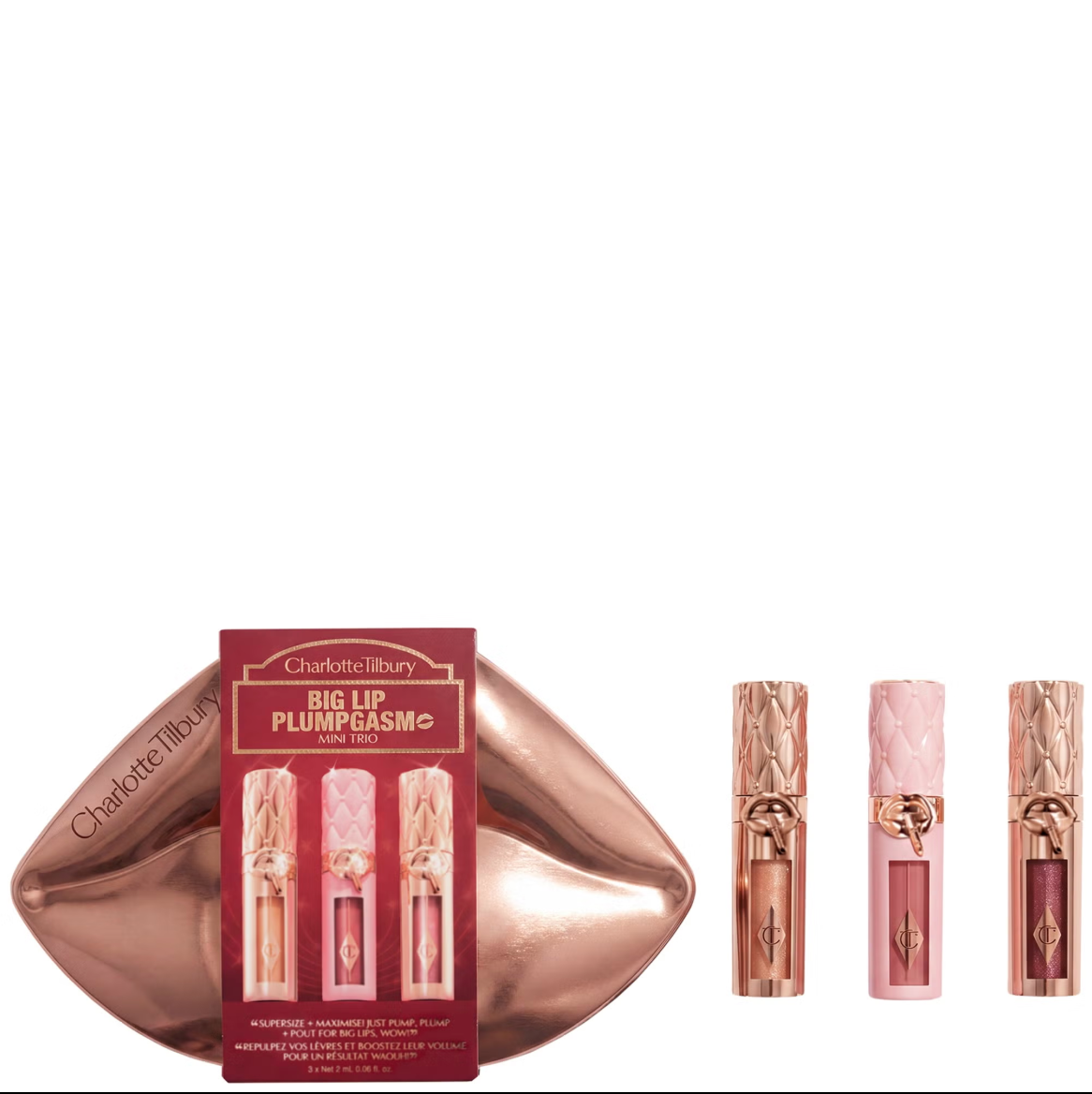 Charlotte Tilbury Big Lip Plumpgasm Mini Trio