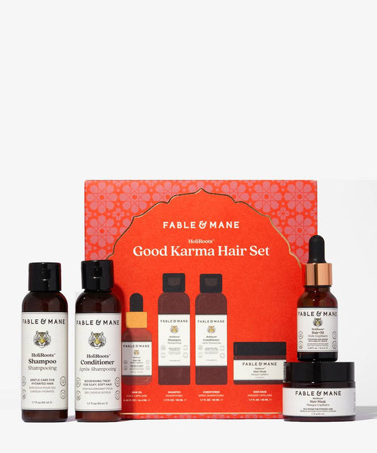 Fable & Mane HoliRoots™ Good Karma Hair Set