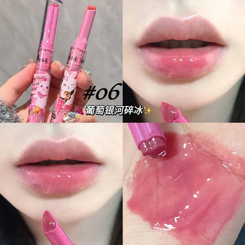 Gege Bear Heart Shaped Lip Gloss