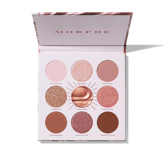 Morphe 9 Pan Rose To Fame Artistry Palette