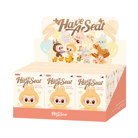 Pop Mart Labubu The Monsters Have a Seat Vinyl Plush Set