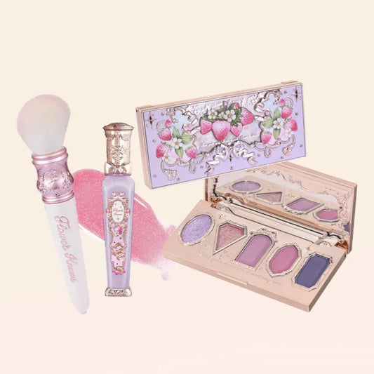 Flower Knows Violet Strawberry Rococo Duo Set
