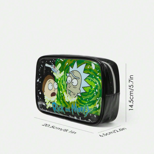 Rick and Morty Cosmetic Bag