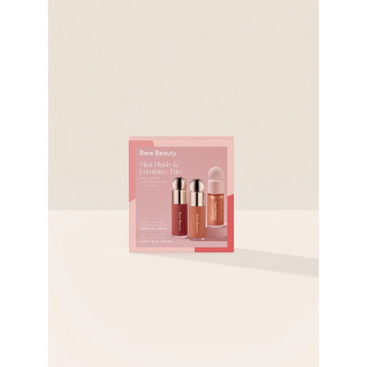 Rare beauty Mini Blush & Luminize Trio