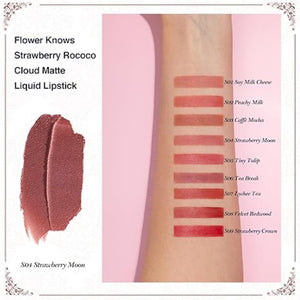 Flower Knows Strawberry Rococo Cloud Lip Cream Matte Liquid Lipstick